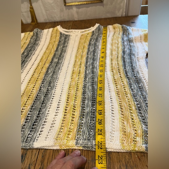 RD STYLE - Chandail léger à rayures ajourées - Taille M - Picture 7 of 7